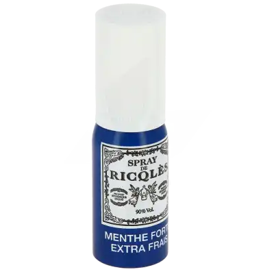 Ricqles 90° Spray Buccal Menthe Fl/15ml à VILLENAVE D'ORNON