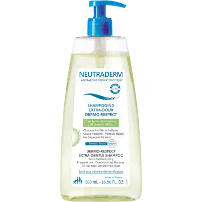 Neutraderm Shampooing Extra Doux Dermo-respect Fl Pompe/500ml à ST-ETIENNE-DE-TULMONT