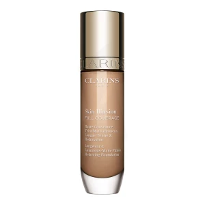 Clarins Skin Illusion Full Coverage Haute Couvrance Teint Mat Lumineux Longue Tenue & Hydratation 107c 30ml