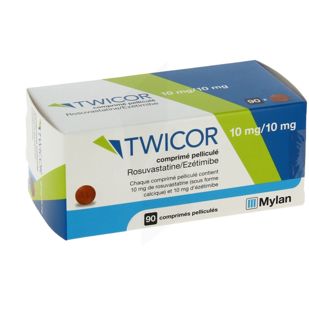 Twicor 10 Mg/10 Mg, Comprimé Pelliculé