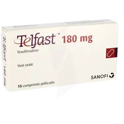 Telfast 180 Mg, Comprimé Pelliculé à LES-PAVILLONS-SOUS-BOIS