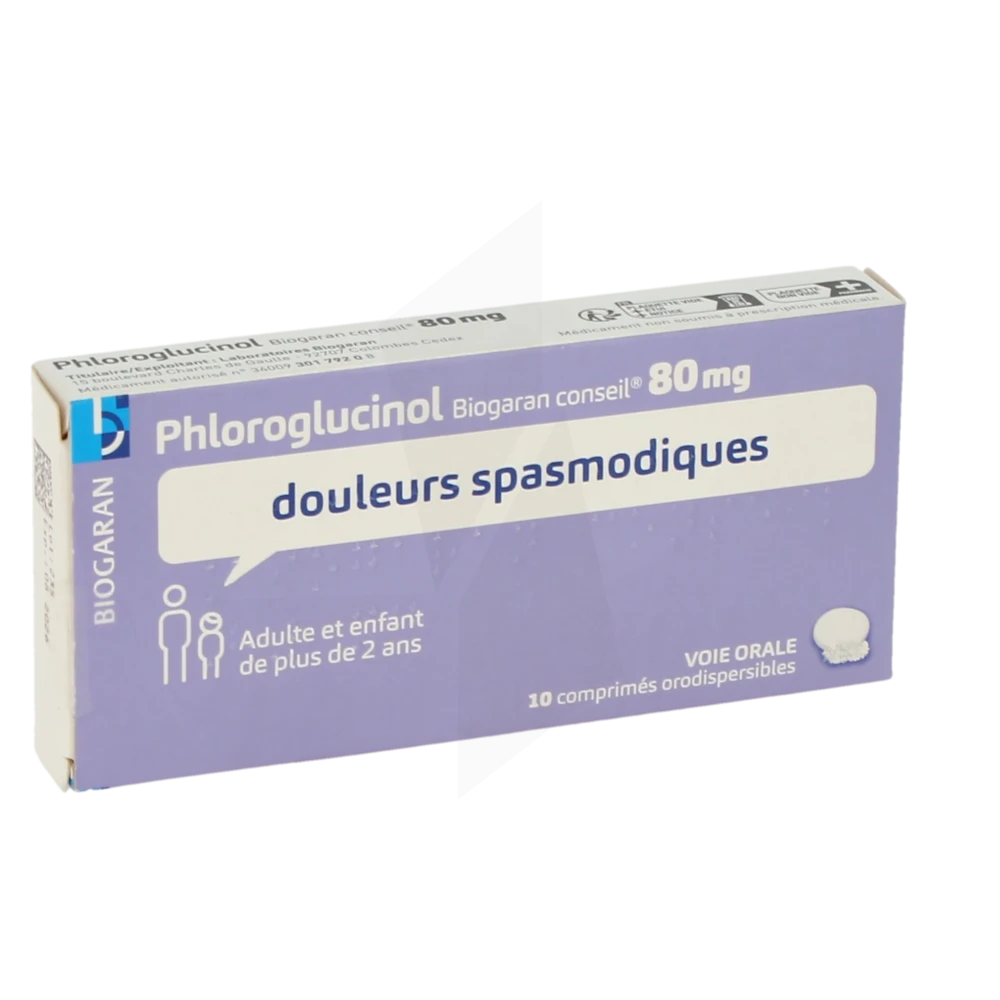 Phloroglucinol Biogaran Conseil 80 Mg, Comprimé Orodispersible