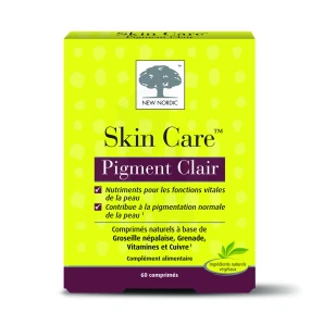 New Nordic Skin Care Pigment Clair Teint Pigmentation Comprimés B/60
