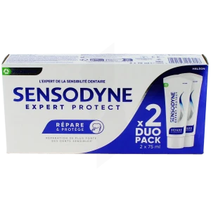 Sensodyne Expert Protect Repare Et Protege Pâte Dentifrice Menthe Fraîche 2t/75ml