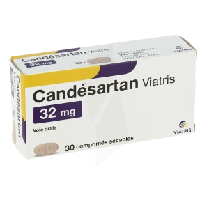 Candesartan Viatris 32 Mg, Comprimé Sécable