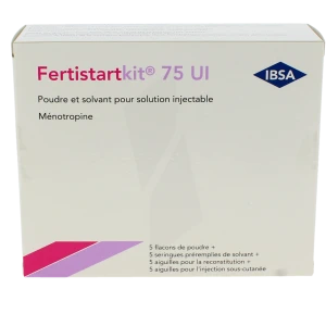 Fertistartkit 75 Ui, Poudre Et Solvant Pour Solution Injectable