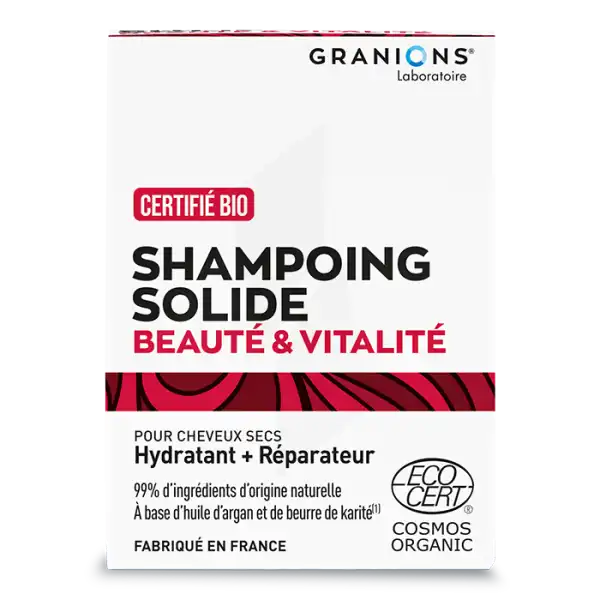 Shampooing Solide Beauté Vitalité (pain 80g)