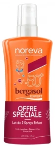 Noreva Bergasol Expert Spf50+ Spray Enfant 2fl/125ml