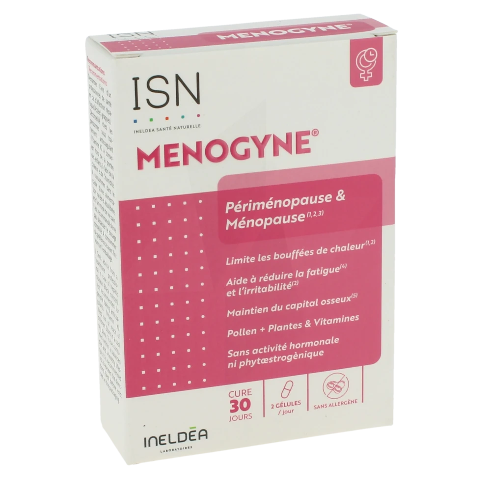 Menogyne Gél Pré-ménopause Ménopause B/60