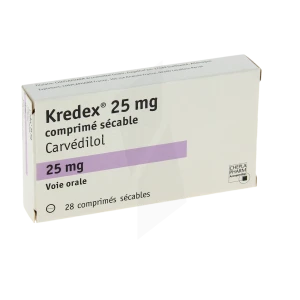 Kredex 25 Mg, Comprimé Sécable