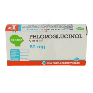 Phloroglucinol Cristers 80 Mg, Comprimé Orodispersible