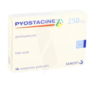 Pyostacine 250 Mg, Comprimé Pelliculé