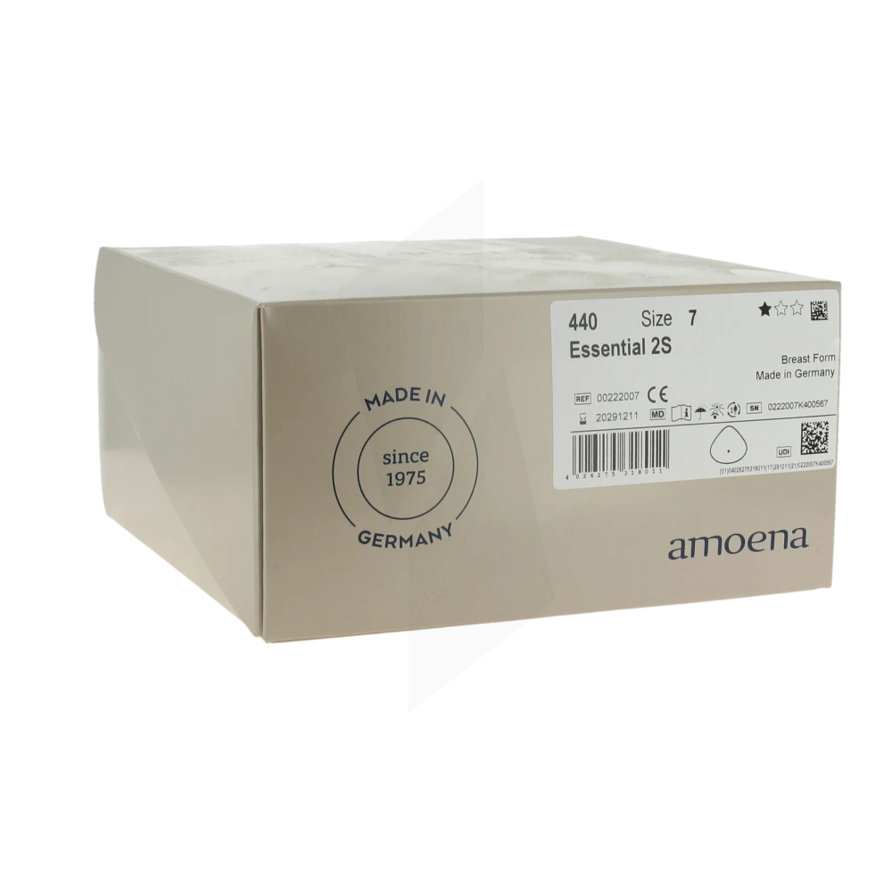 Amoena Essential 2s Prothèse Mammaire Clair T7