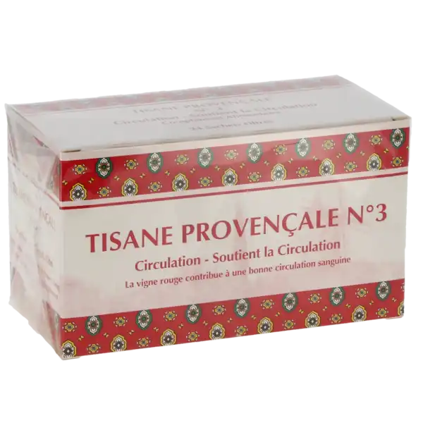 Tisane Provencale N°3 Tis Circulation Rouge 24sach/2g