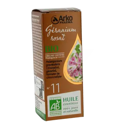 Arkopharma Huile Essentielle Bio N°11 Géranium Rosat Fl/5ml à Bordeaux
