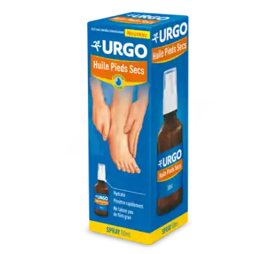 URGO Spray huile pieds secs