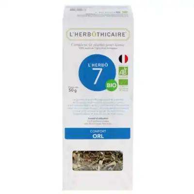 L'herbothicaire 7 Complexe Tisane Confort Orl B/50g à CAMBLANES-ET-MEYNAC