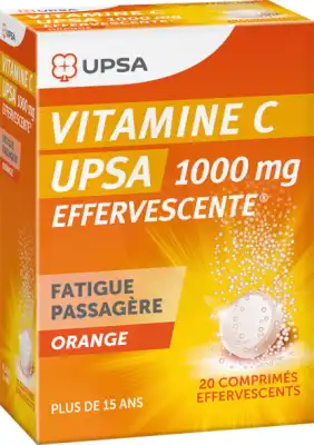 Vitamine C Upsa Effervescente 1000 Mg, Comprimé Effervescent à LA VALETTE DU VAR
