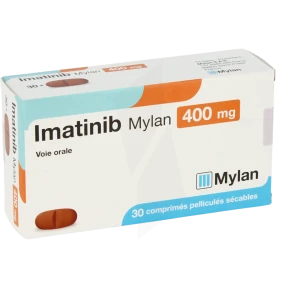 Imatinib Viatris 400 Mg, Comprimé Pelliculé Sécable