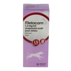 Metacam 1,5 Mg/ml Suspension Orale Pour Chiens, Suspension Buvable