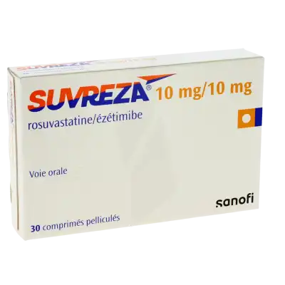 Suvreza 10 Mg/10 Mg, Comprimé Pelliculé à CHAMPAGNOLE