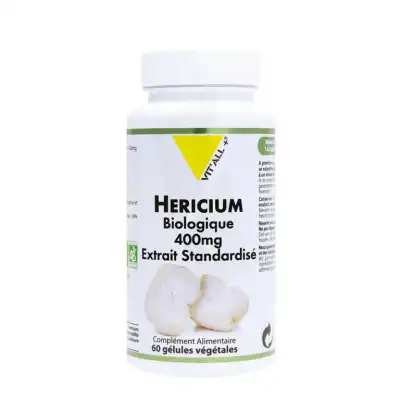 Vitall+ Héricium 400mg Bio Gélules Végétales B/60 à HYÈRES