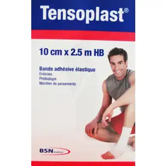 Tensoplast Hb Bande Adhésive élastique 10cmx2,5m à RUMILLY