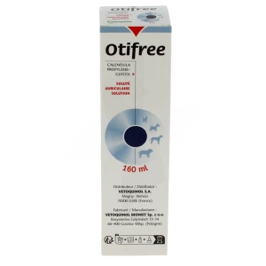 Otifree S Aur Chien Chat Fl/160ml