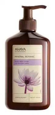 Ahava Mineral Botanic Lait Lotus ChÂtaigne Corps Fl Pompe/400ml à SEYNOD