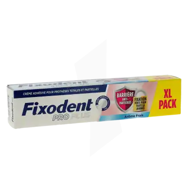 Fixodent Pro Plus Barriere Anti-particules Crème Adhésive Frais Tube De 57 G à La Ciotat