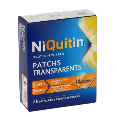 Niquitin 14 Mg/24 Heures, Dispositif Transdermique à Cholet