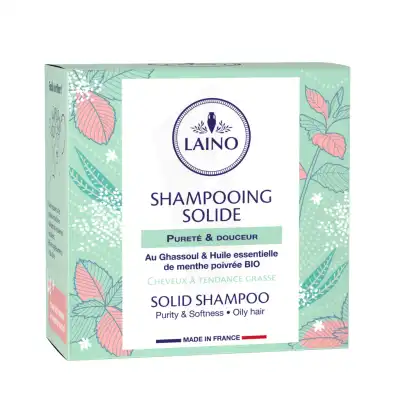 Laino Shampooing Solide Pureté Et Douceur Cheveux Gras B/60g à Chalon-sur-Saône