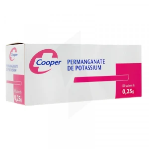 Cooper Permanganate De Potassium 0,25g B/100