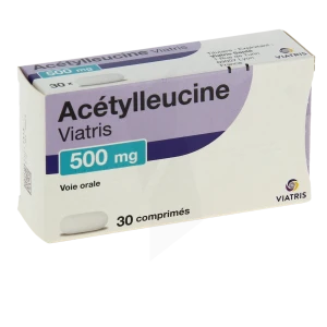 Acetylleucine Viatris 500 Mg, Comprimé