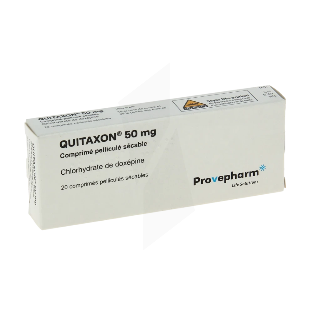 Quitaxon 50 Mg, Comprimé Pelliculé Sécable