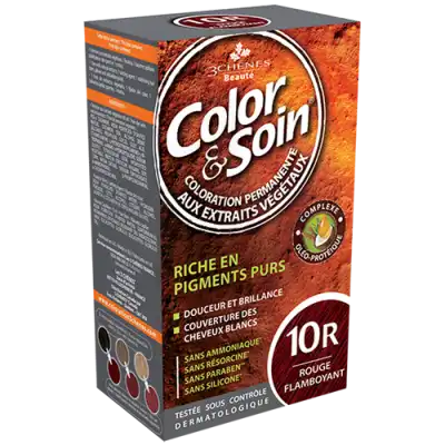 Acheter COLOR&SOIN Kit coloration permanente 10R rouge flamboyant à Belfort