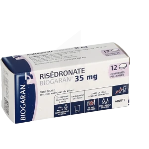 Risedronate Biogaran 35 Mg, Comprimé Pelliculé