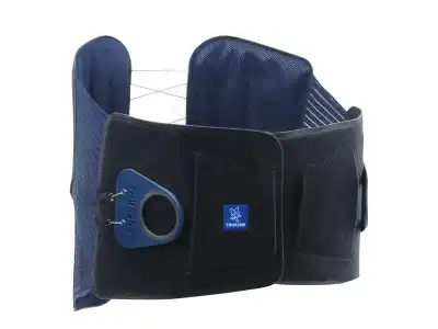 Thuasne Lombastab Ceinture Lombaire Maintien Noir Bleu Hauteur 21cm Taille 5 à Avon