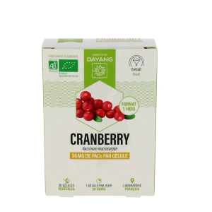 Dayang Phytotherapie Cranberry Bio Gél B/30