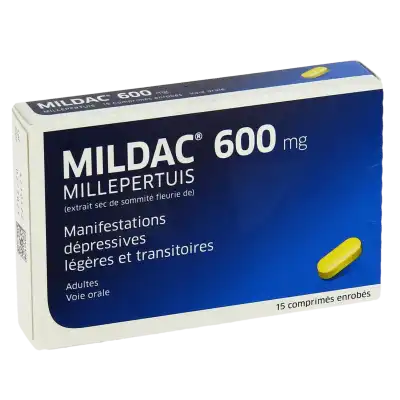 MILDAC 600 mg, comprimé enrobé