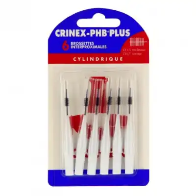 Crinex Phb Plus Brossette Inter-dentaire Cylindrique B/6 à CUISERY