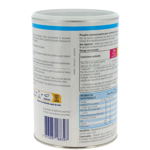 Clinutren Thickenup Cl Poudre épaississ Boîte De 250 G