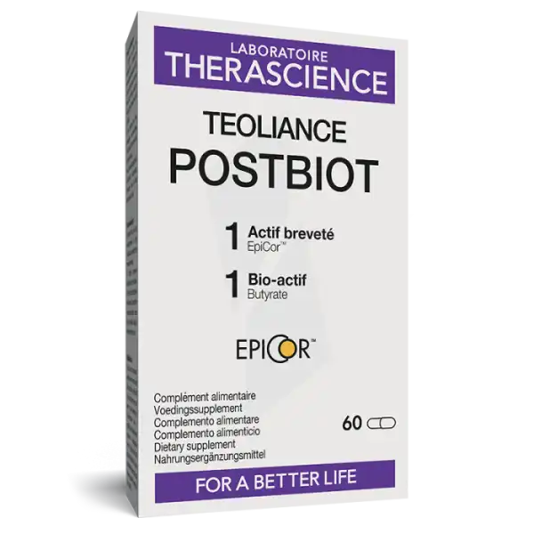 Therascience Teoliance Postbiot Gélules B/60