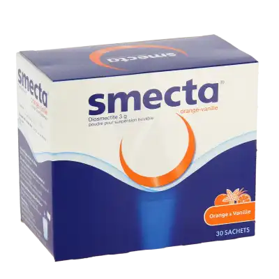 Smecta 3 G Orange-vanille, Poudre Pour Suspension Buvable En Sachet à Ris-Orangis