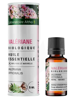 Laboratoire Altho Huile Essentielle Valériane Bio 5ml