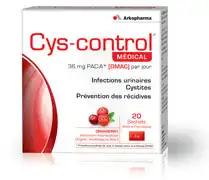 Cys-control Medical 36mg Pdr Or 20sach/5g à PORT-DE-BOUC