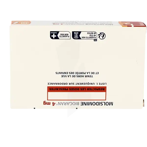 Molsidomine Biogaran 4 Mg, Comprimé