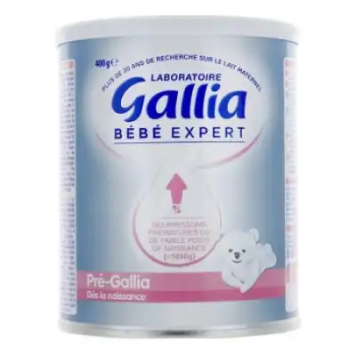 Gallia Bebe Expert Pre-gallia Lait Poudre B/ 400g à LA-RIVIERE-DE-CORPS