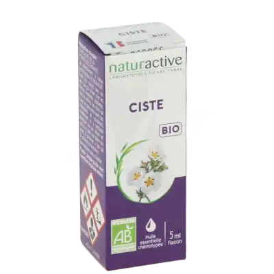 Naturactive Ciste Huile Essentielle Bio (5ml) à VILLENAVE D'ORNON