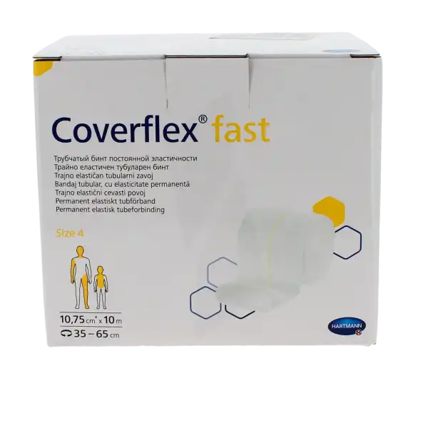 Coverflex® Fast Jersey Tubulaire Jaune Taille 4